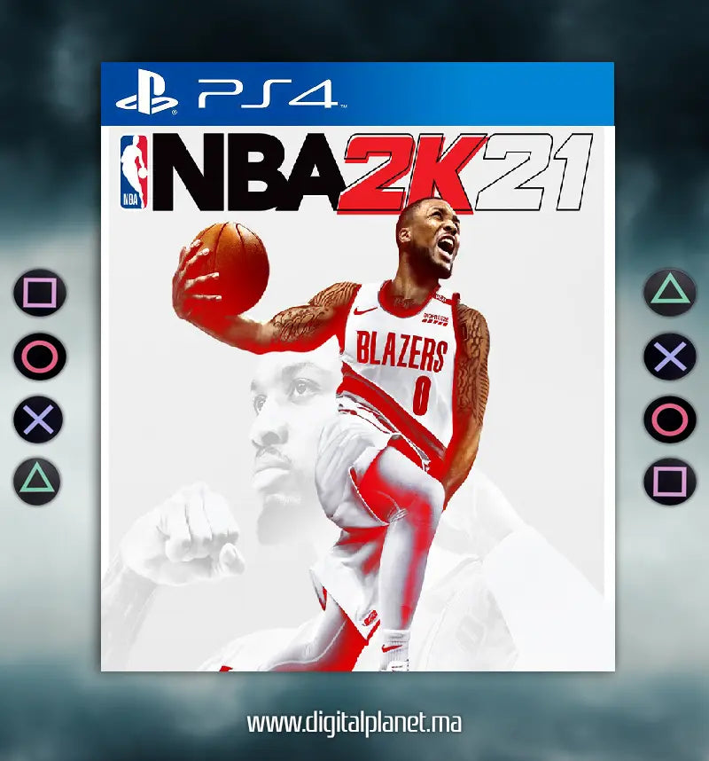 JEUX PS4 NBA 2K21 - COMPTE PS4 PRICIPALE+SECONDAIRE DIGITALPLANET